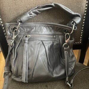 COACH Parker Leather Medium Shoulder Bag F13416
